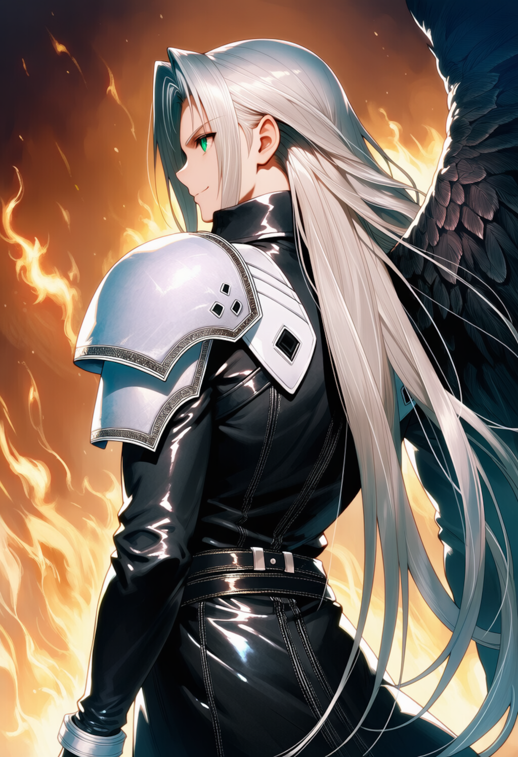 片翼の天使は背中で語る