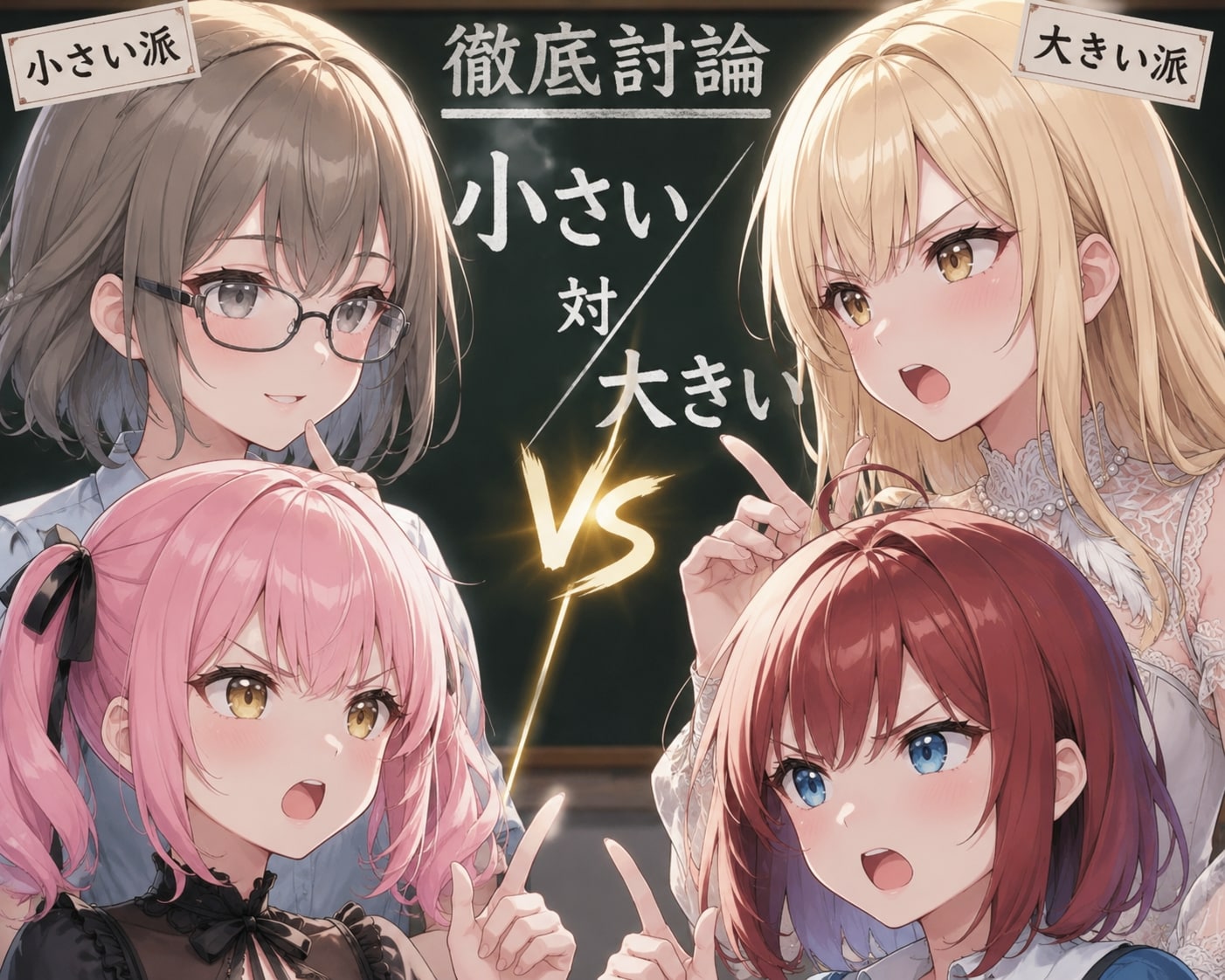 【ネタ】徹底討論小さい対大きい