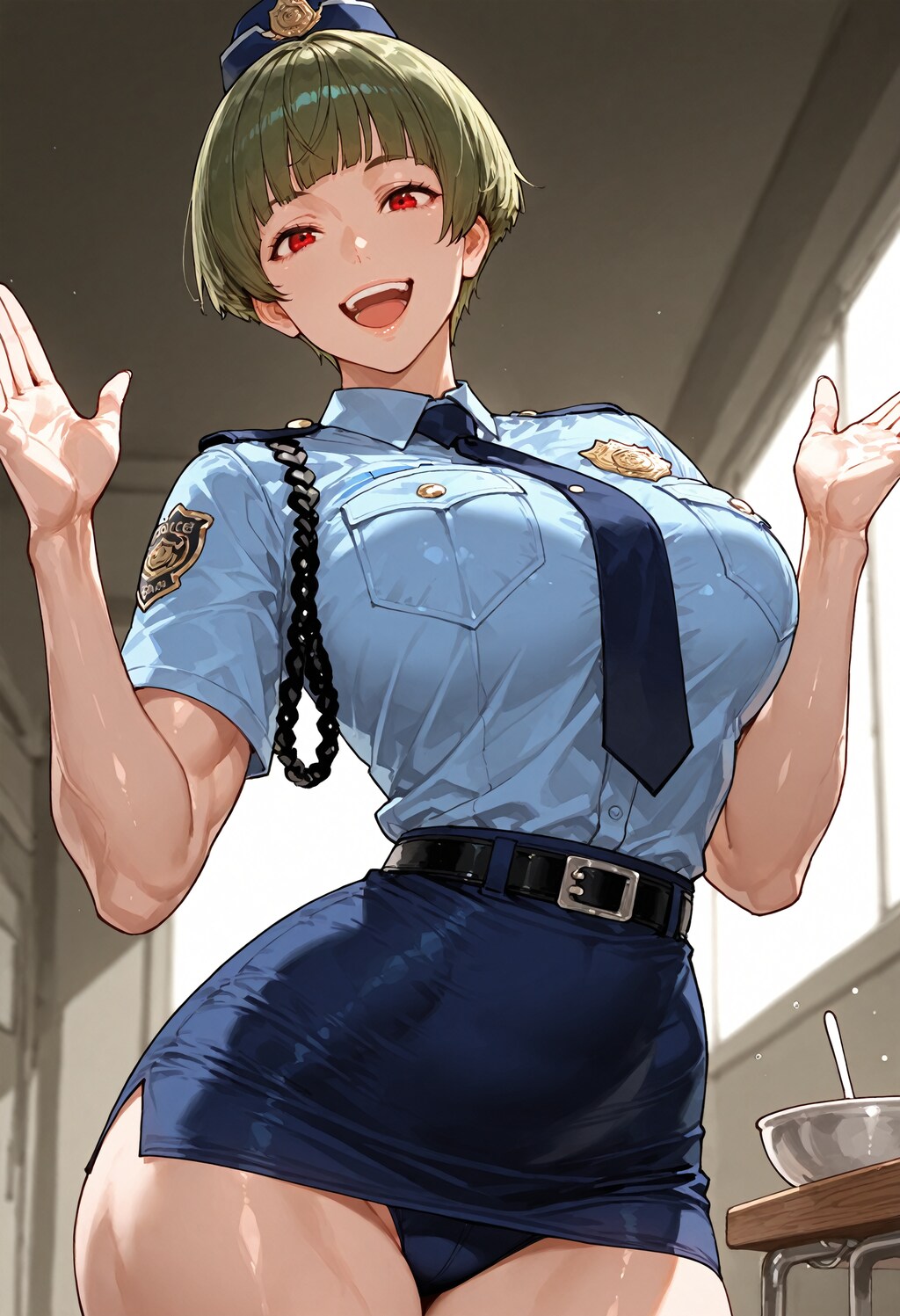 悪い子は逮捕しちゃうぞっ