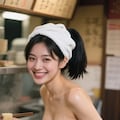 【NG集】汗だくお姉さん×ラーメン屋 5枚目