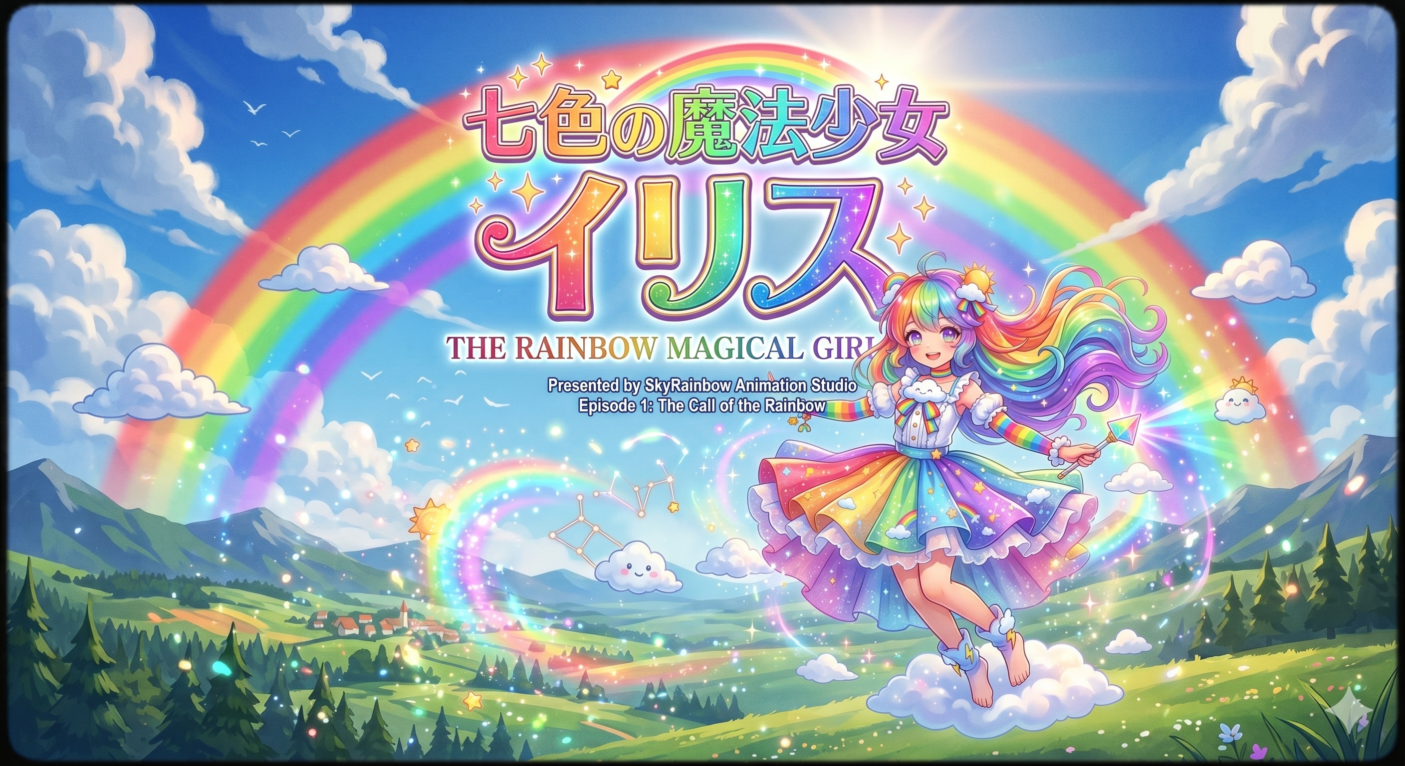 七色の魔法少女 イリス🌈