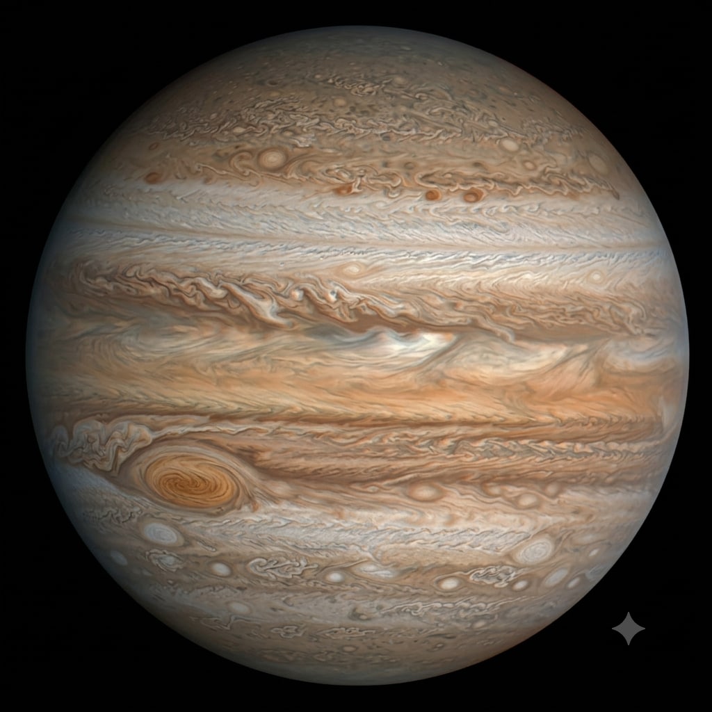 【ボイジャーの撮影した木星と衛星イオ】