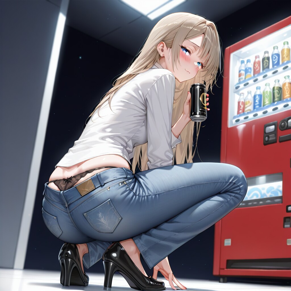どーこ見てるの