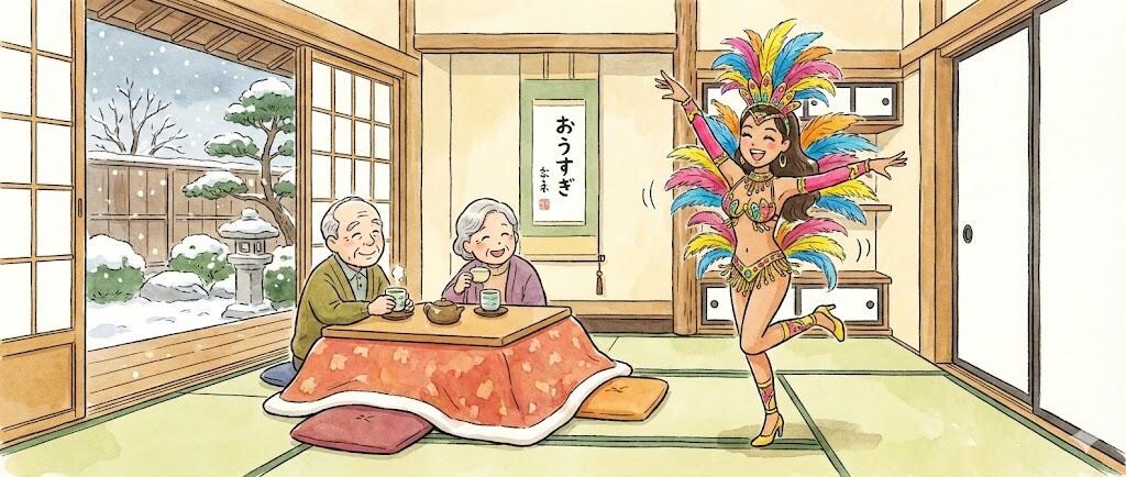 畳で靴を履いてはいけません