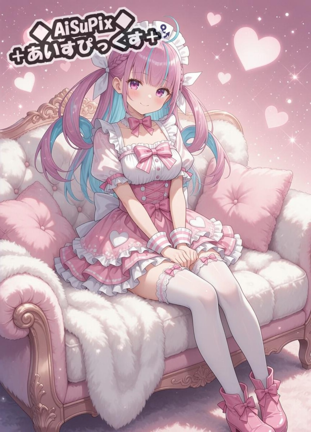 💙AiSuPix／ロリィタ湊あくあちゃん💙