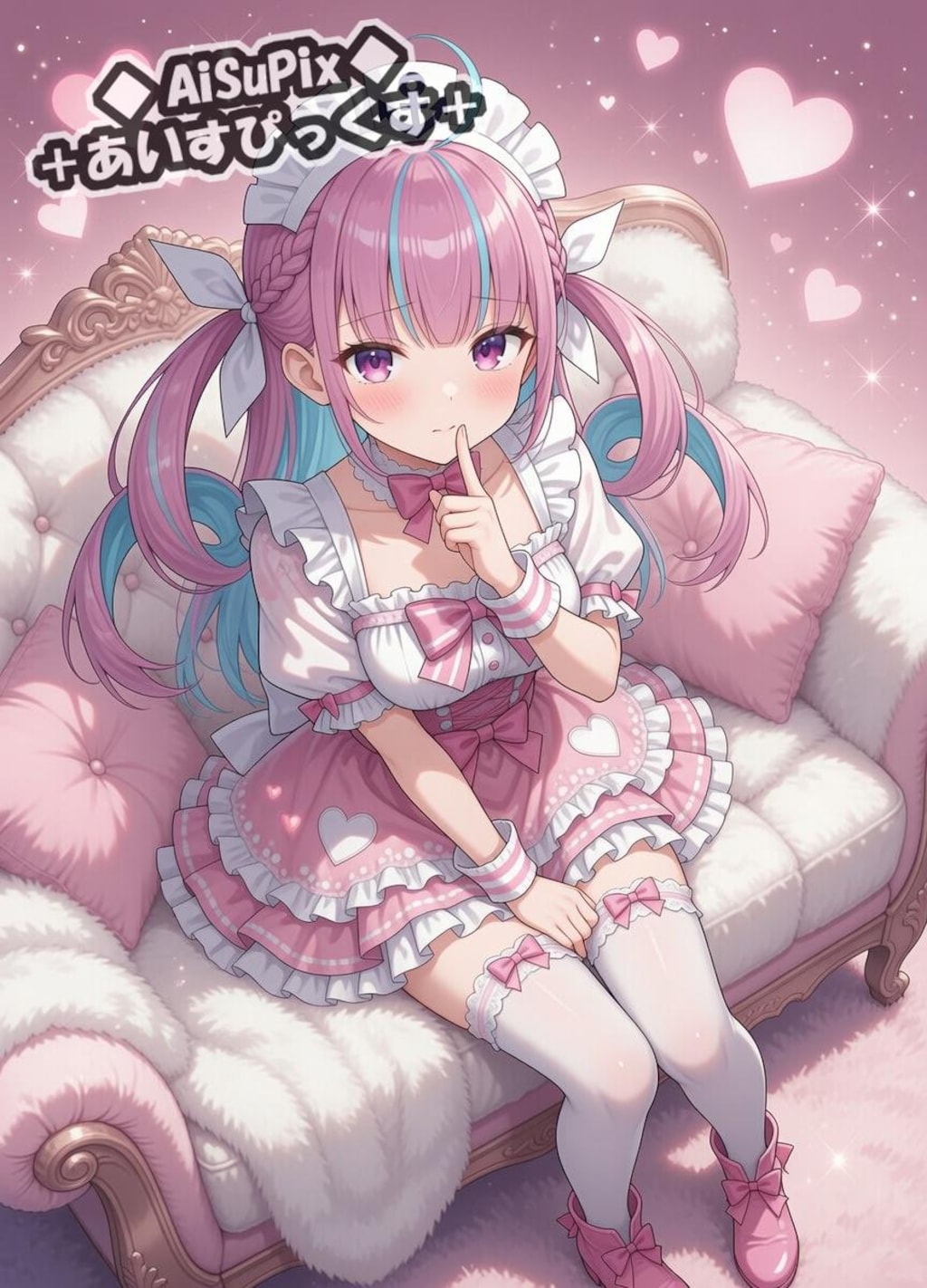 💙AiSuPix／ロリィタ湊あくあちゃん💙