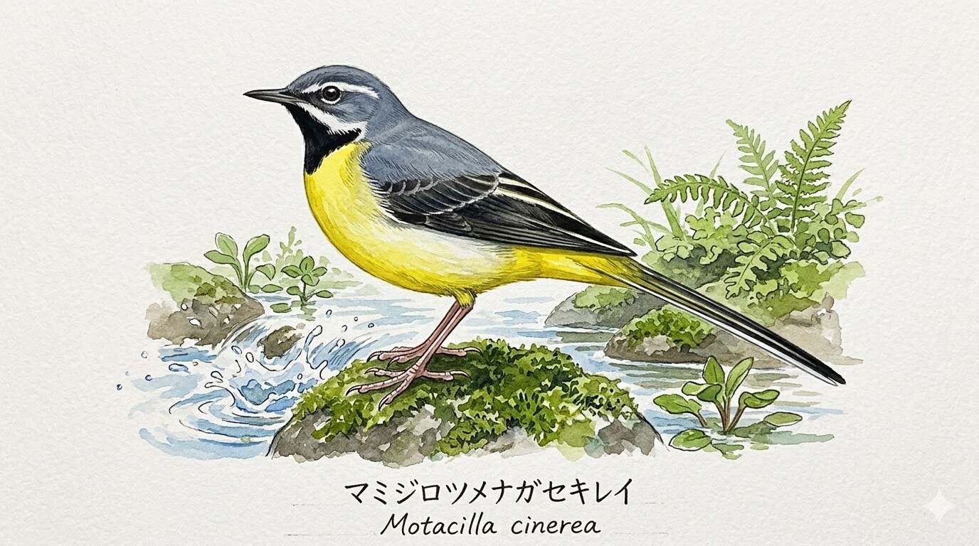 鳥(水彩画)(Gemini)(121) | の人気AIイラスト・グラビア