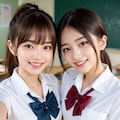 女子高生2人18 2枚目
