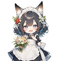 花とキツネっ娘🦊 2枚目