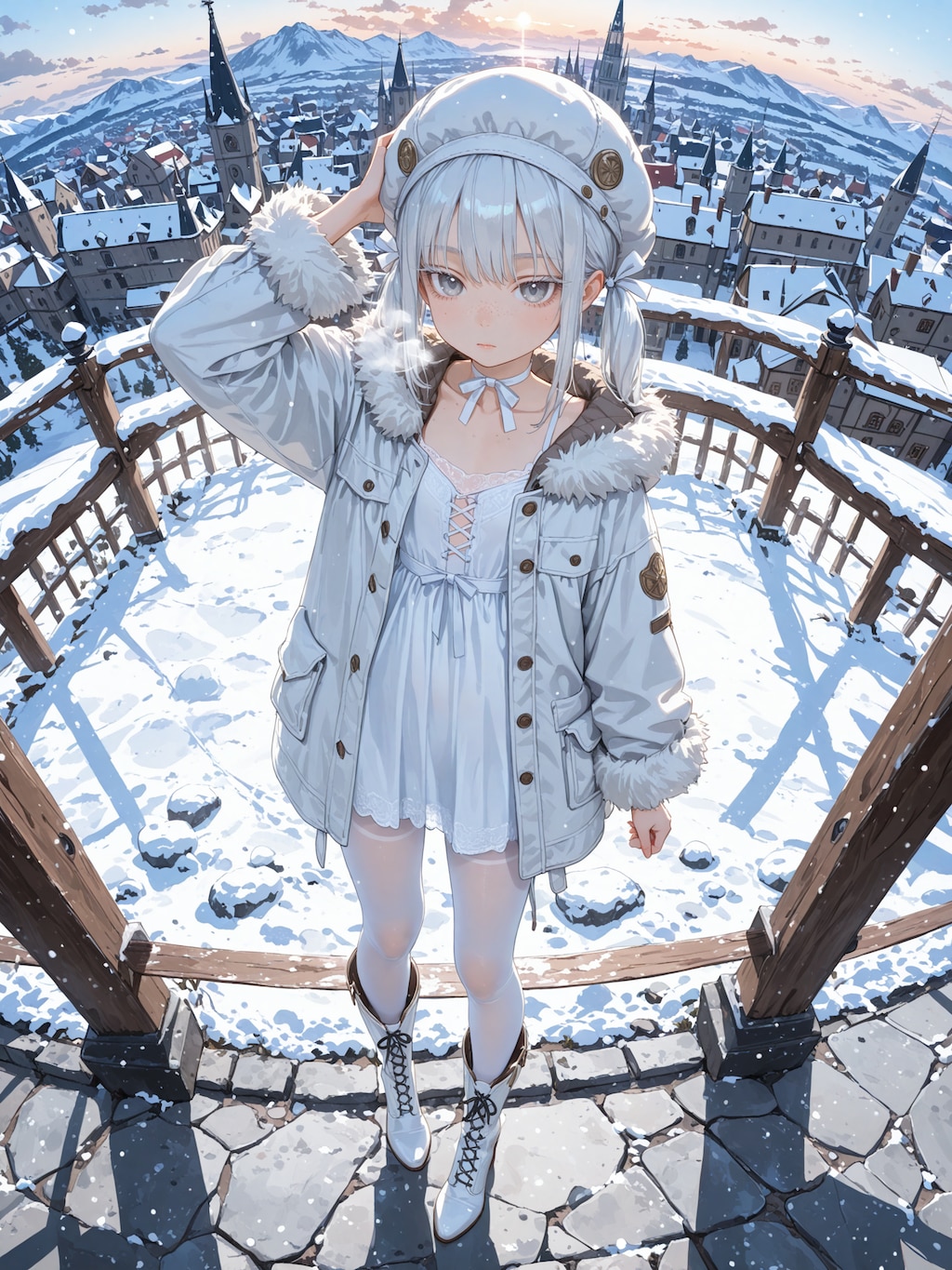 エレーナの私服