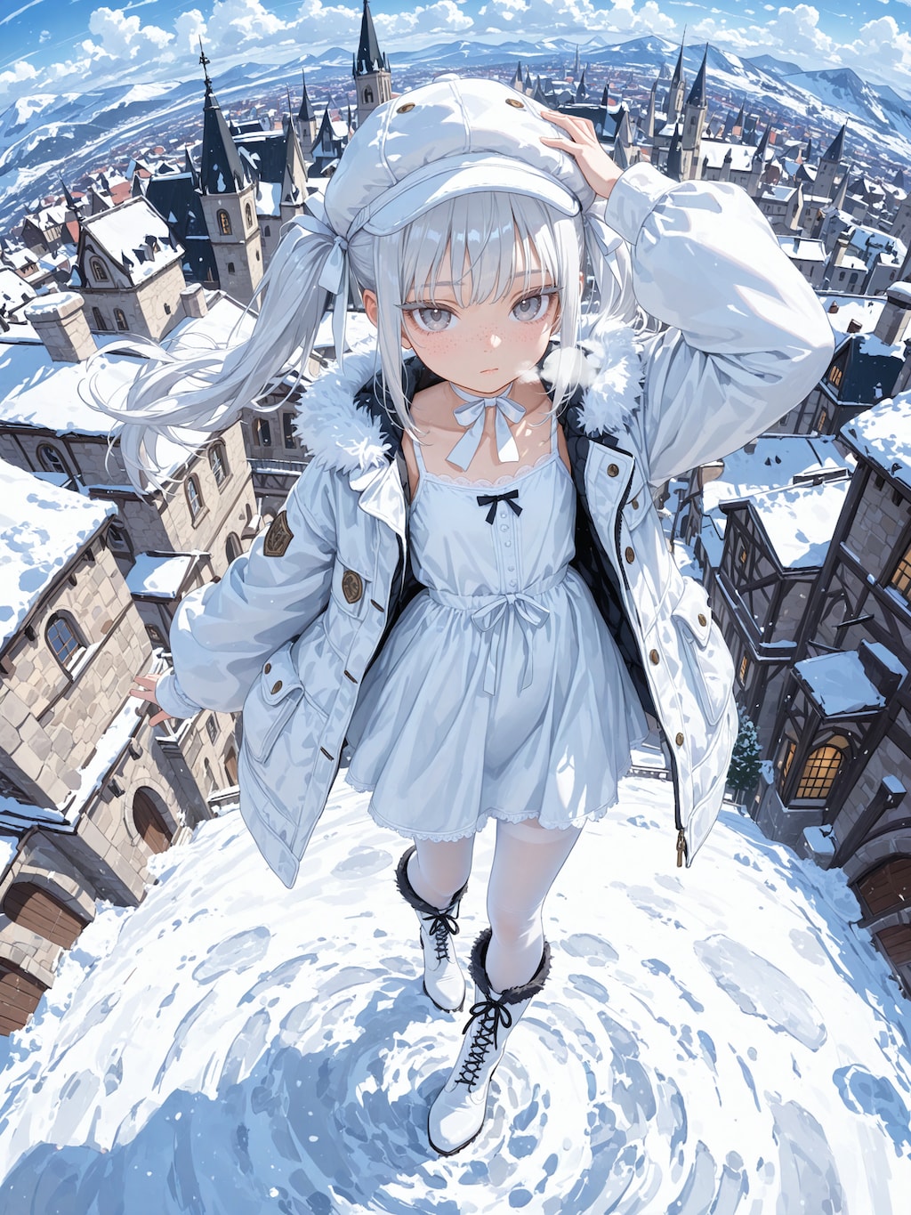 エレーナの私服