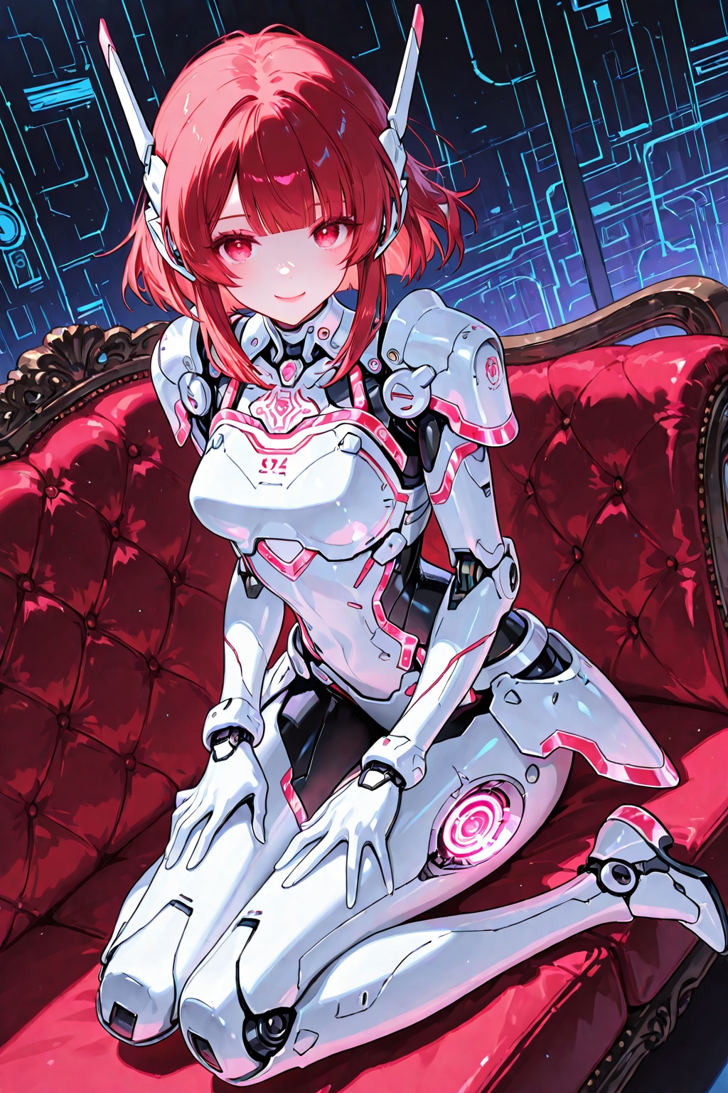 AXI-♀ Houselroid-紅玉 | の人気AIイラスト・グラビア