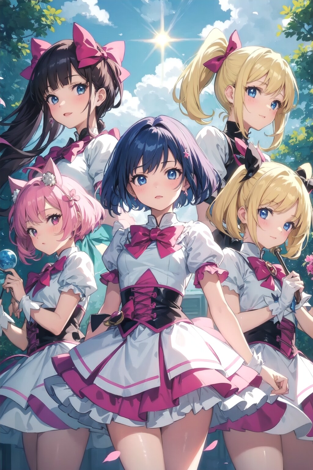 魔法少女 | の人気AIイラスト・グラビア