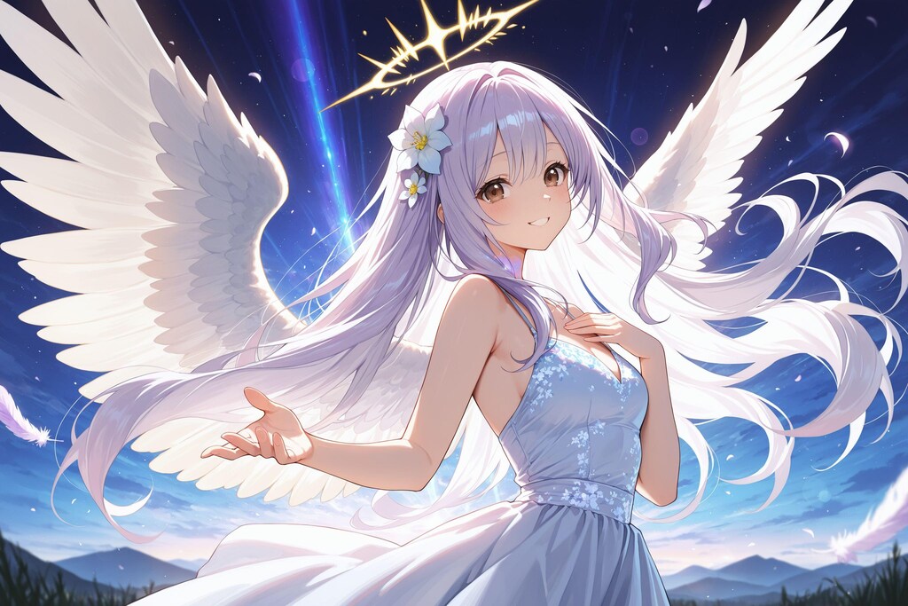 天使さん頑張ります