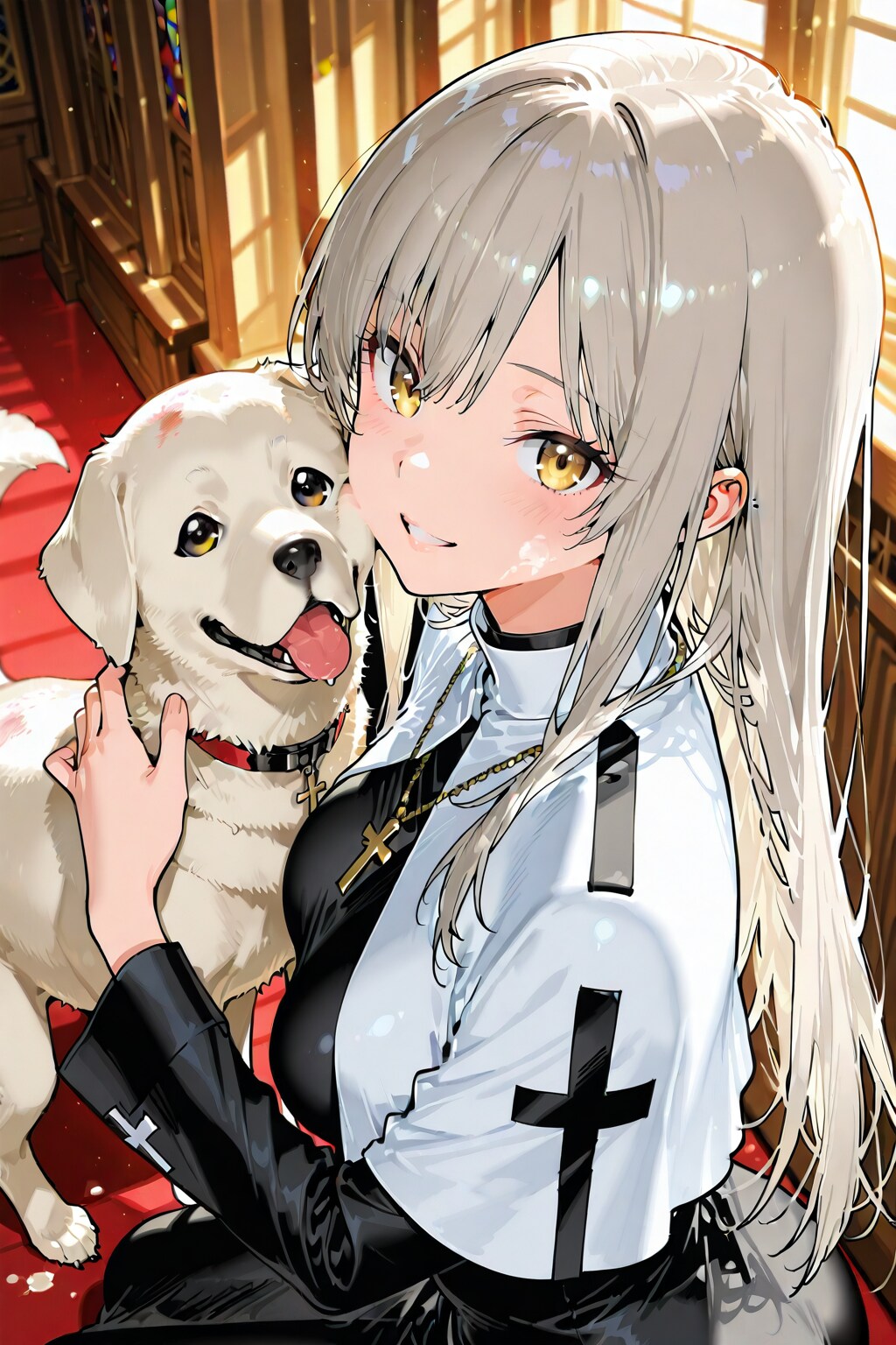 この子、迷子みたいです（シスター・ジルリィ）