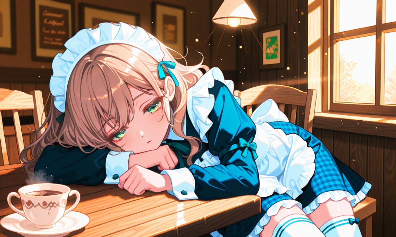 やる気のないメイドさん