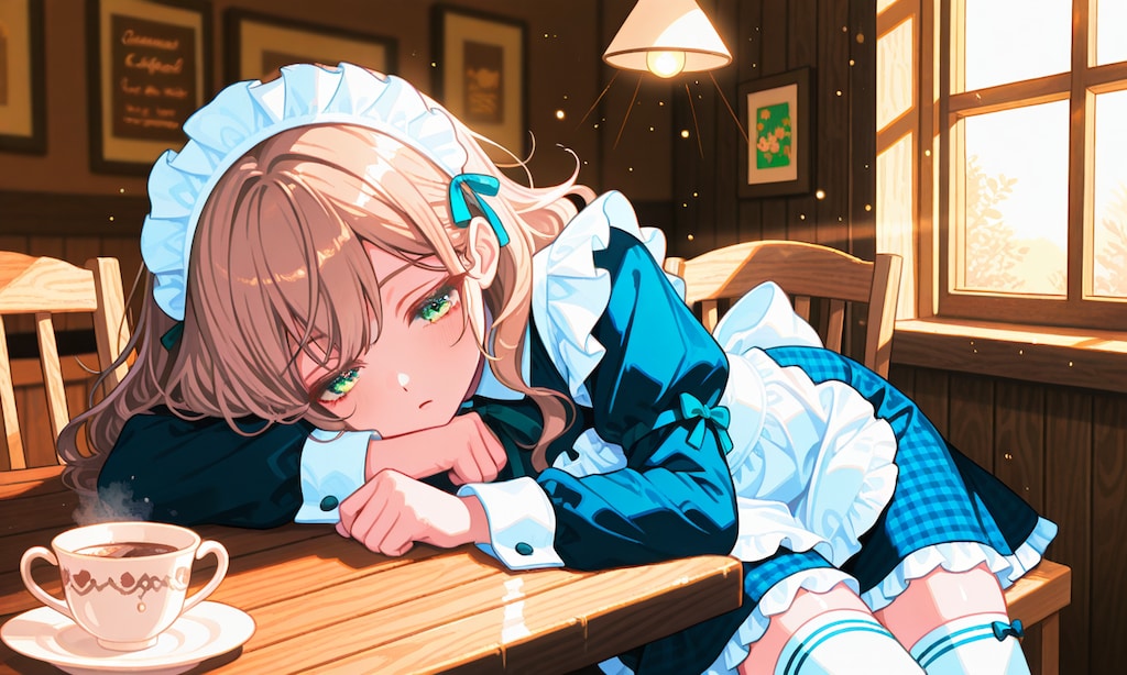 やる気のないメイドさん