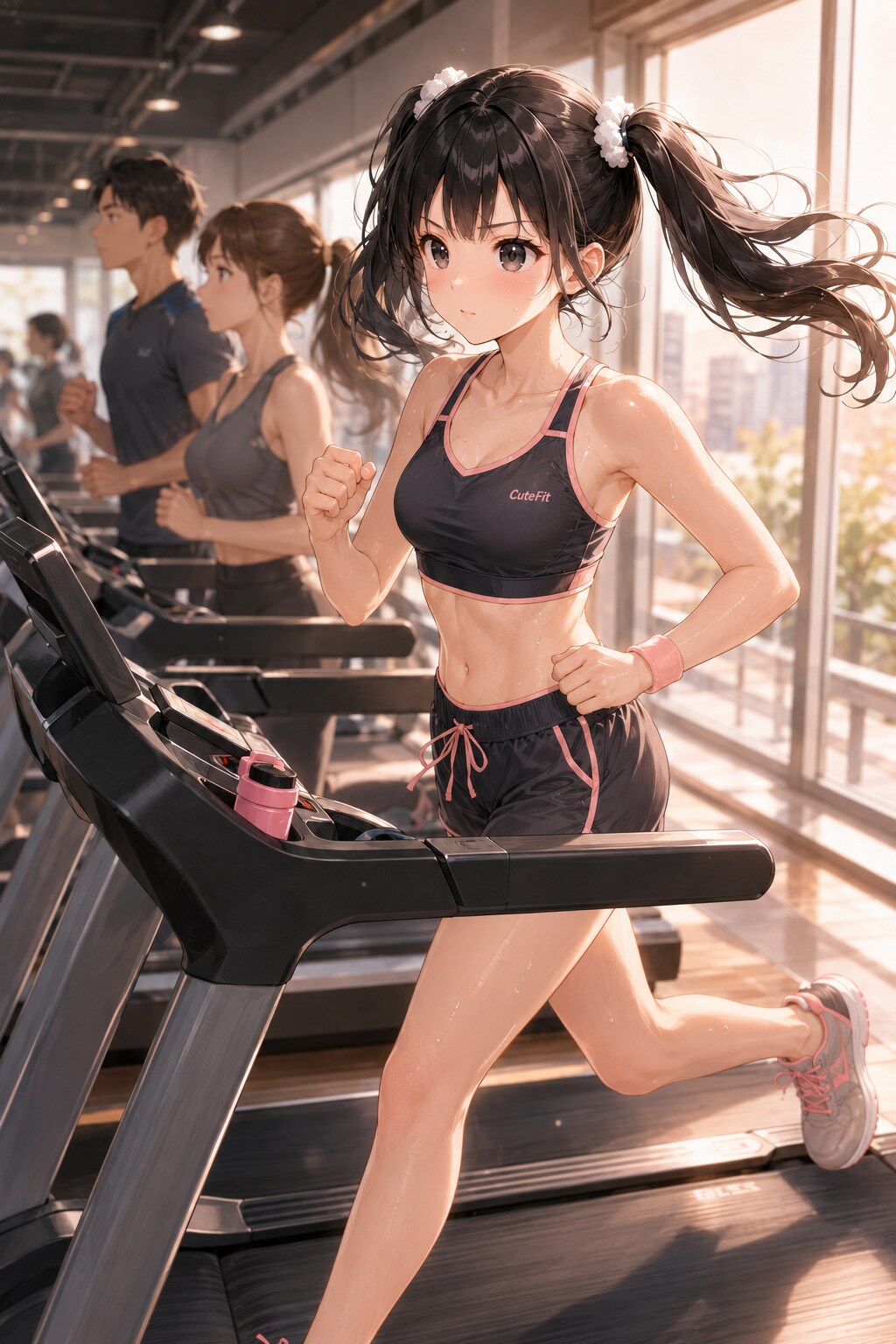 今日は、夢中でトレーニングの日💦