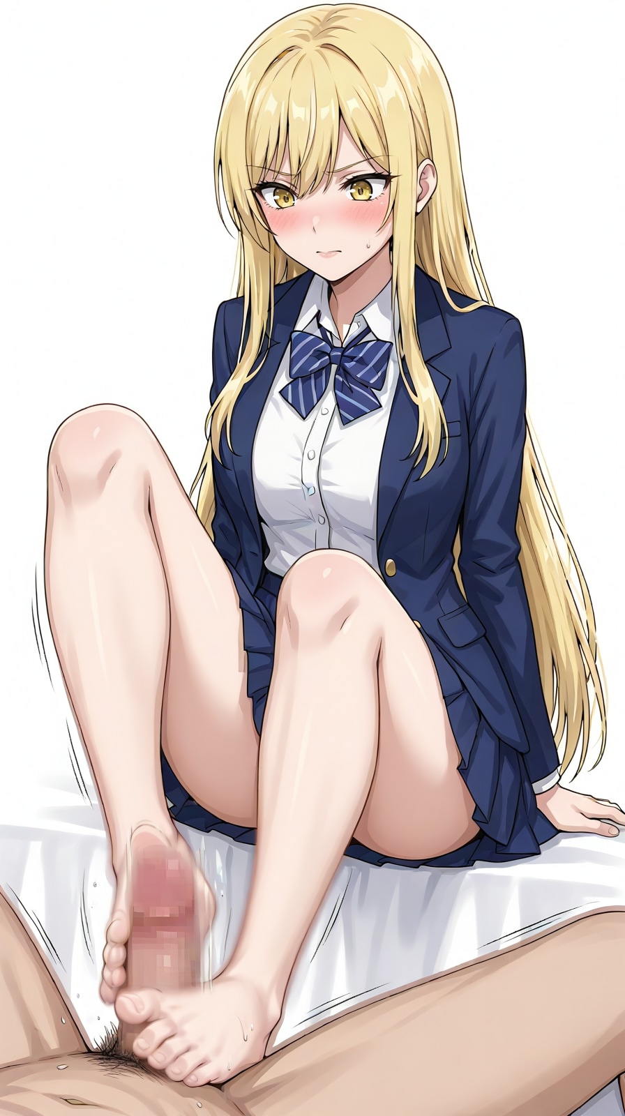 黒咲カレン 足コキ