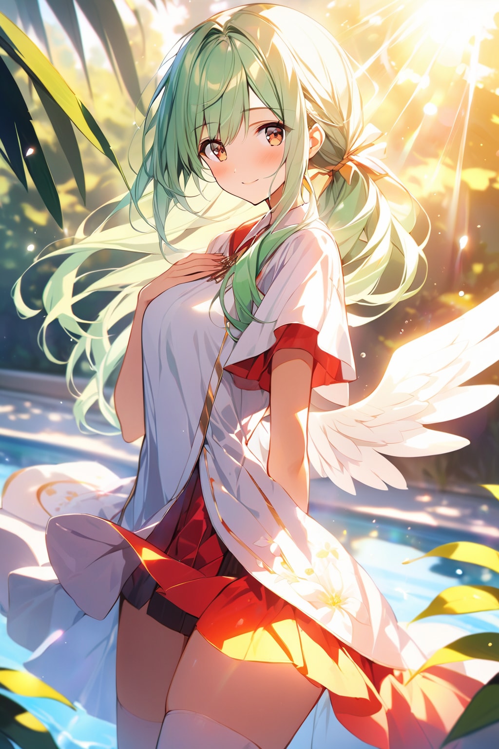 天使さん頑張ります(VEGA) | の人気AIイラスト・グラビア