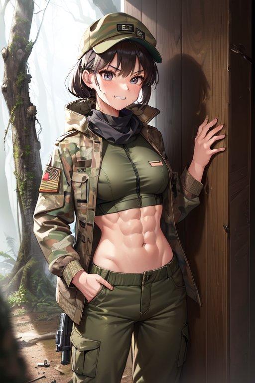 軍の訓練①