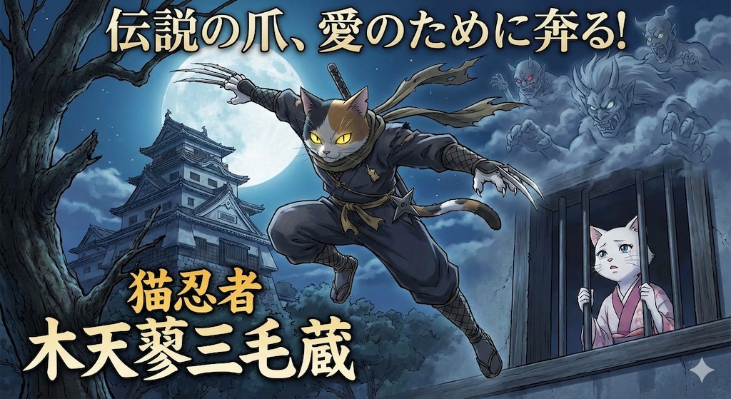 猫忍者 木天蓼三毛蔵