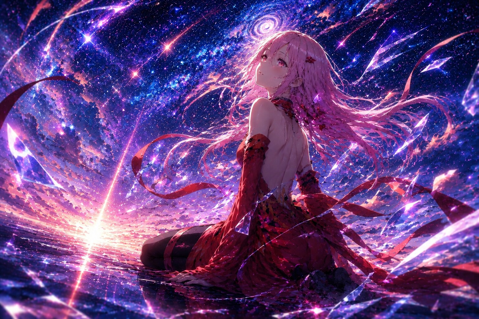 画像リメイク  【終焉の星空】