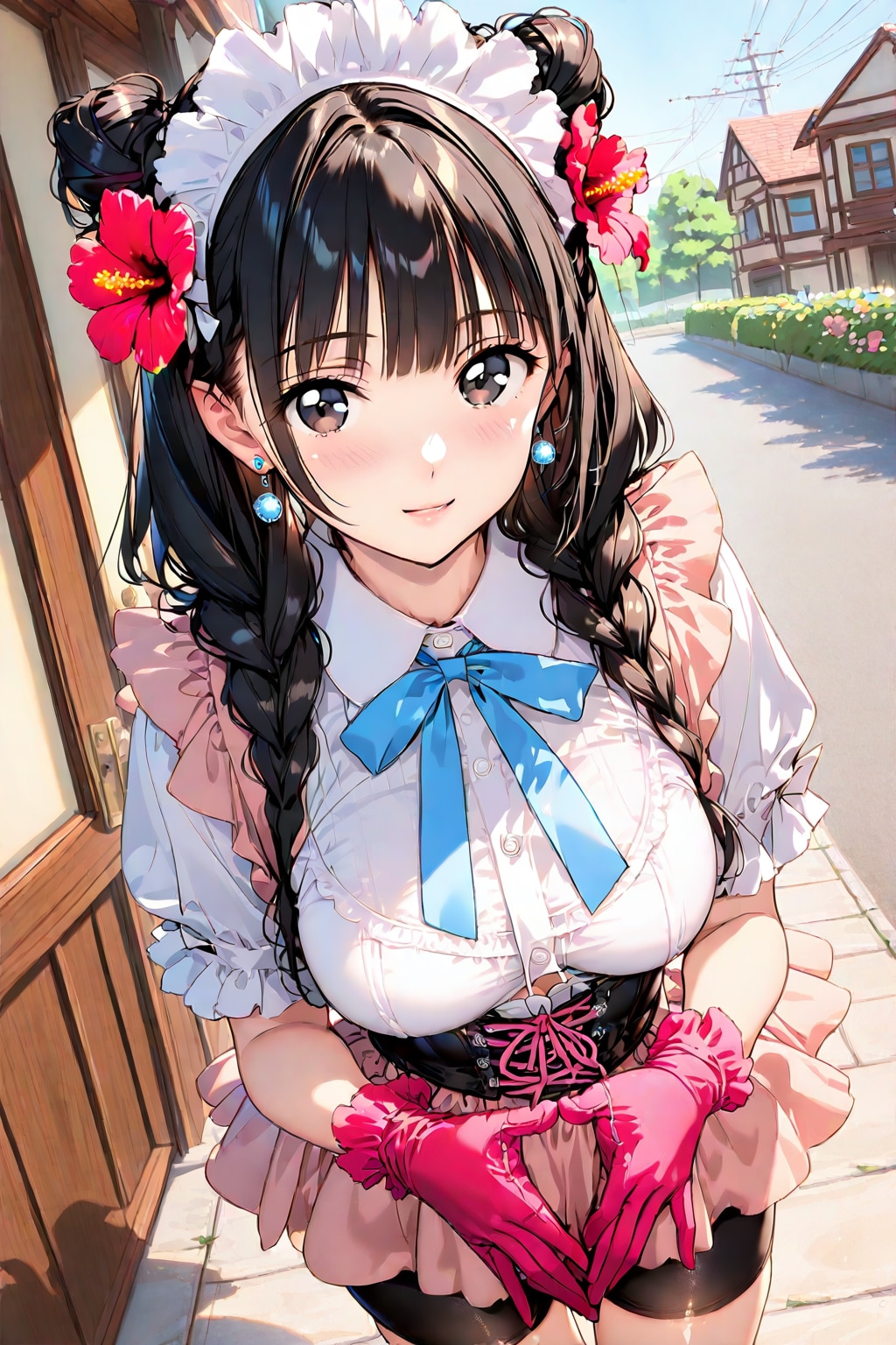 あ❤️いらっしゃいませ❤️今日は髪型変えてみたんですけど……いかがでしょうか❤️