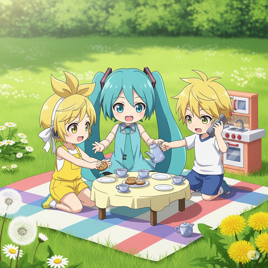 ミクちゃん おままごと