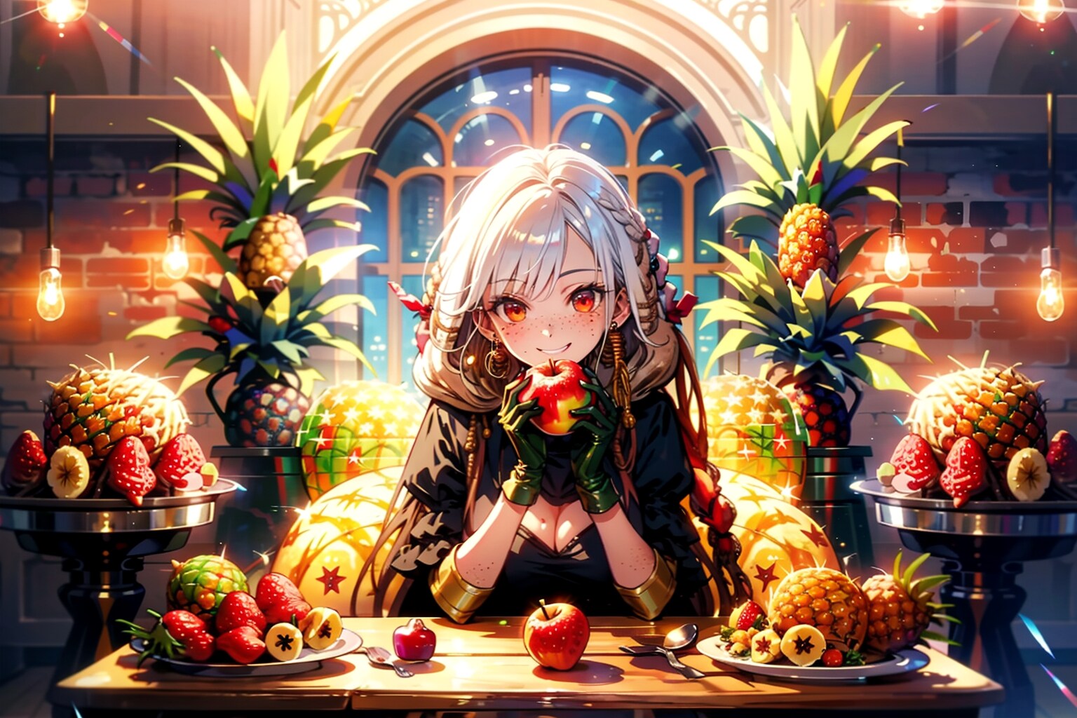 蠅と果物 | の人気AIイラスト・グラビア