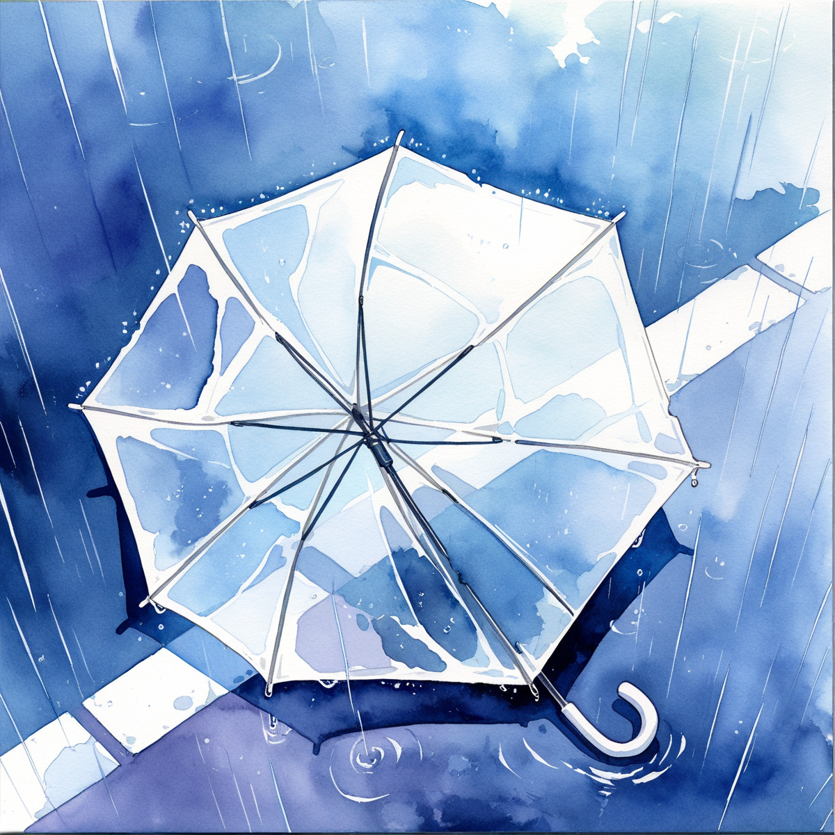 壊れて放置されたビニール傘 | の人気AIイラスト・グラビア