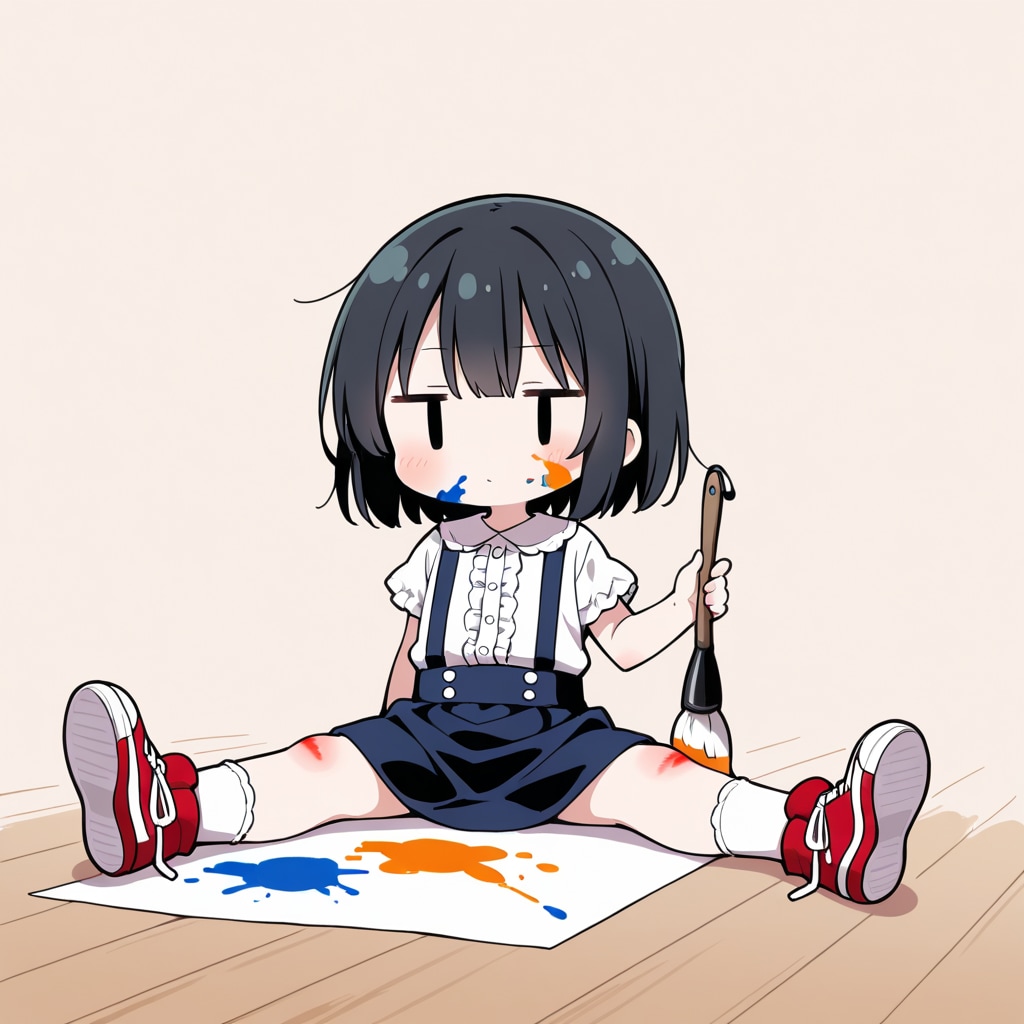 色を塗ってみる