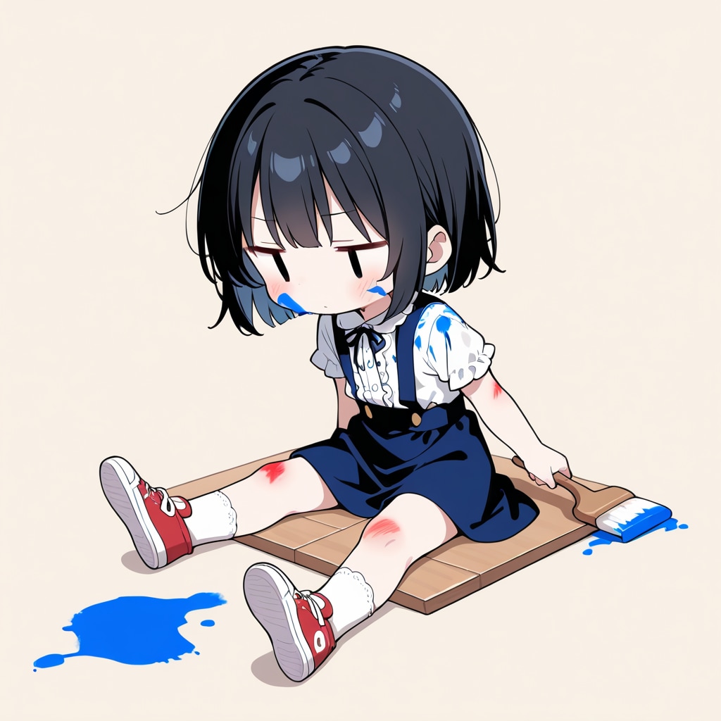 色を塗ってみる