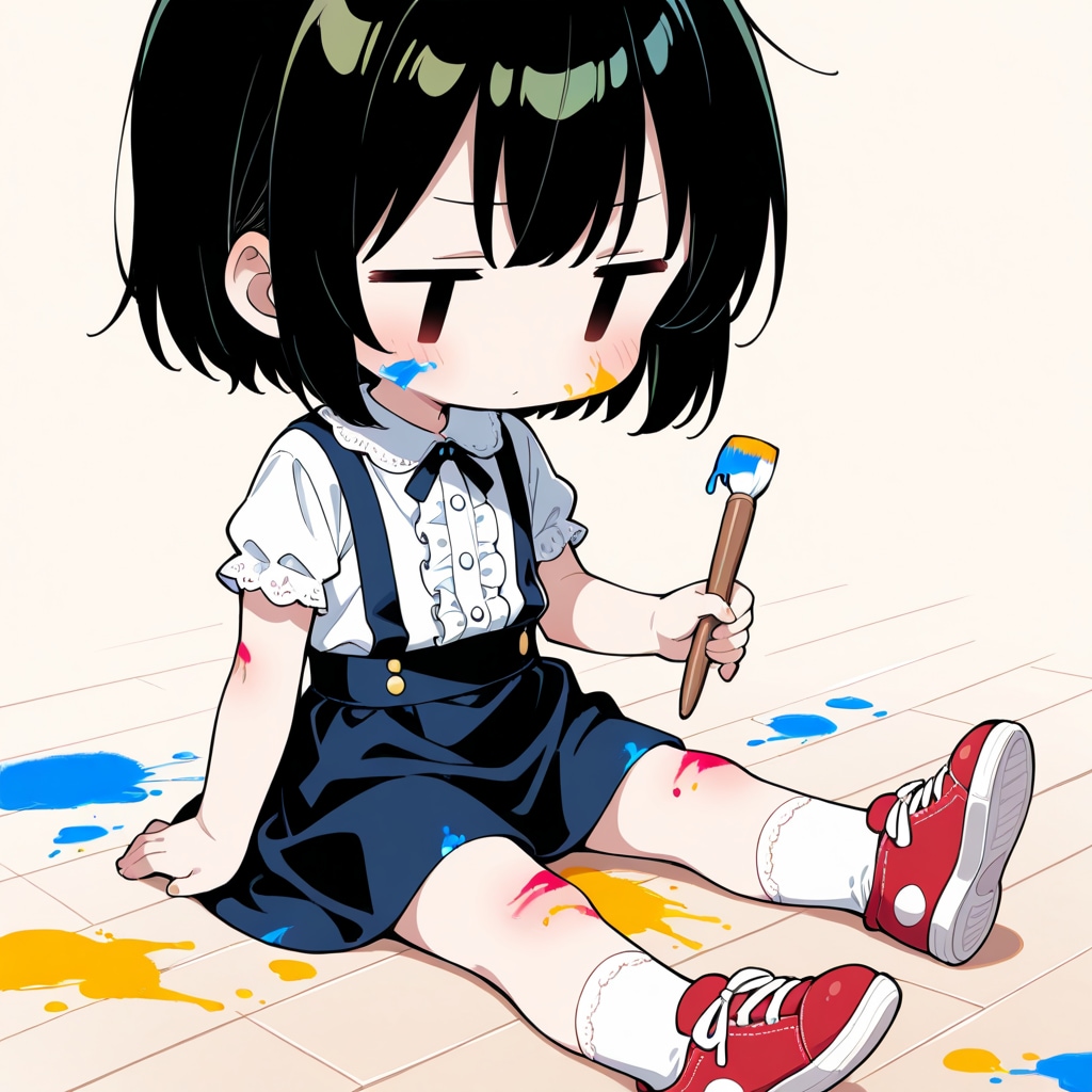 色を塗ってみる