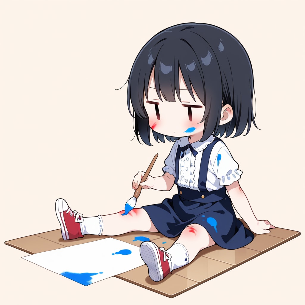 色を塗ってみる