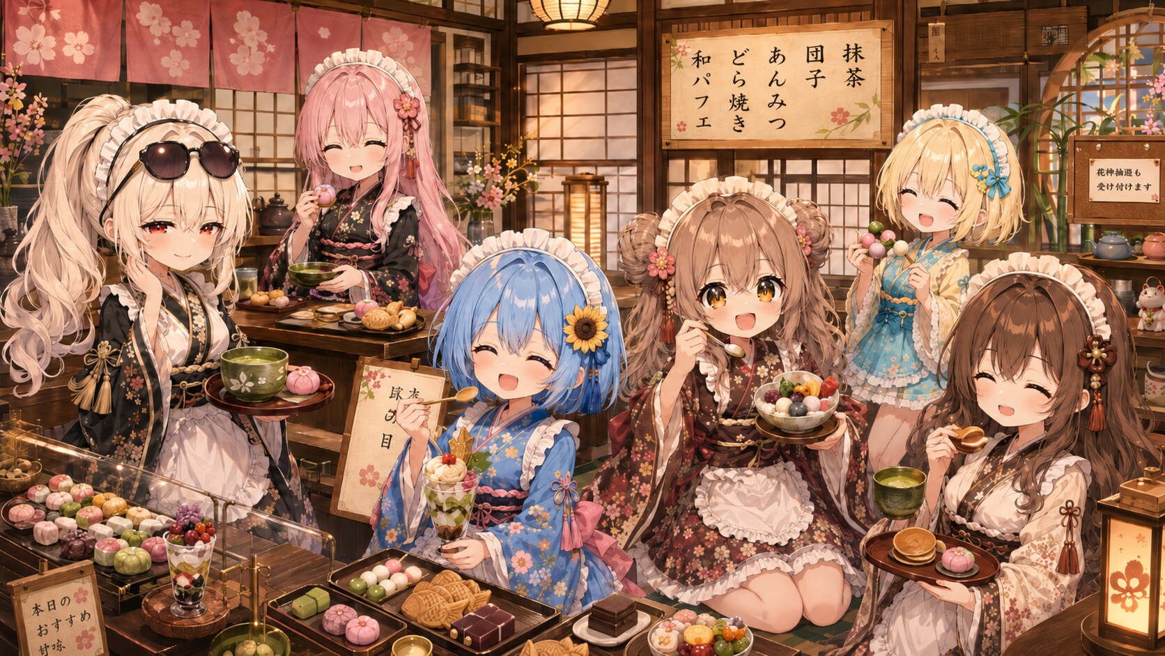 まかない甘味パーティー、税務相談も受付中🍵💕