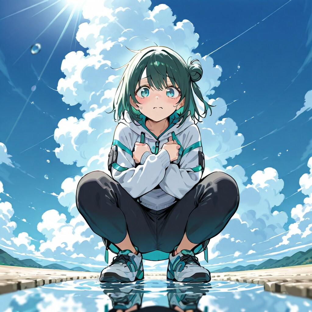 通り雨のあとで | の人気AIイラスト・グラビア