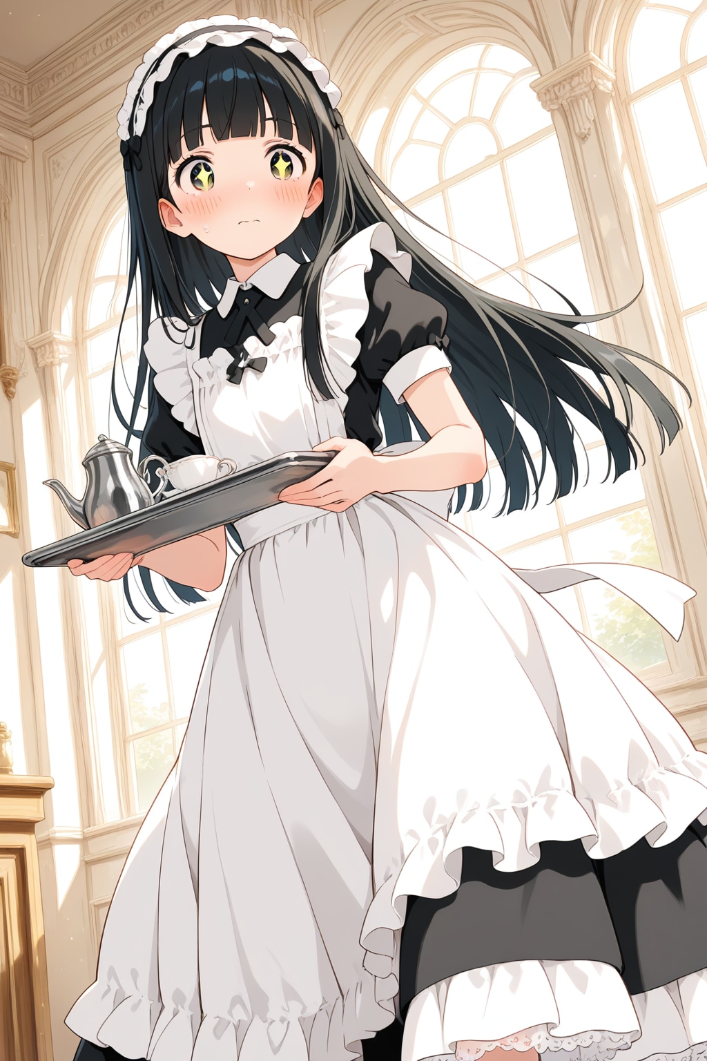 あこがれのメイドさんになりました。 | の人気AIイラスト・グラビア