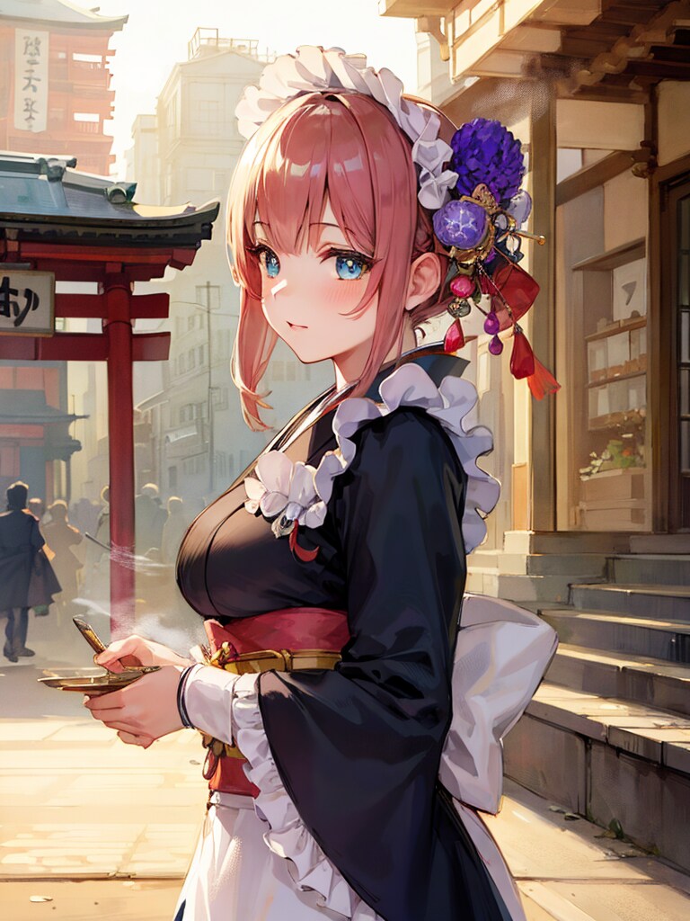 和風メイド＝女中さん
