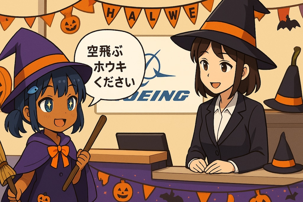 空飛ぶ箒ください