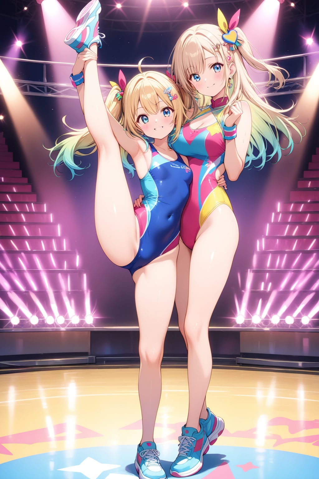 夏色ステージ、しなやかに空へ！