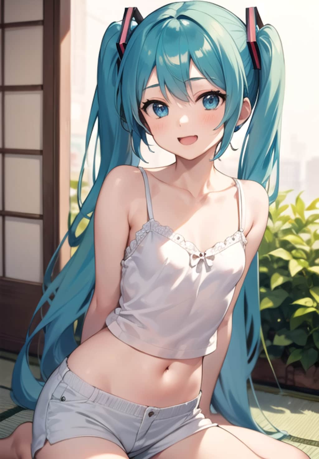 ミクさんと一緒に帰省してみた