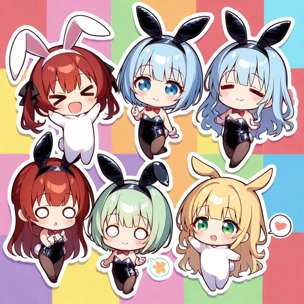 仲良しちゃんのバニーガール