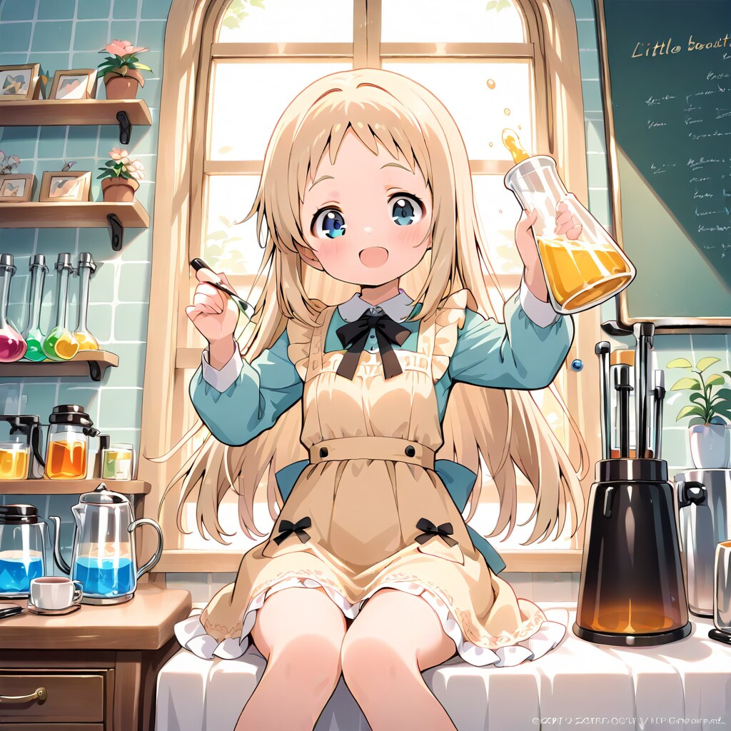 化学を纏う少女 | の人気AIイラスト・グラビア