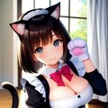 猫の日メイドさん 2枚目