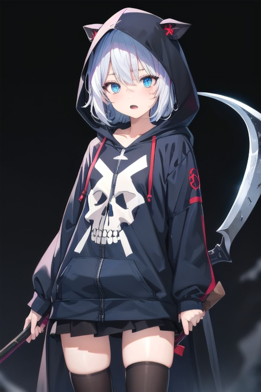 ハロウィン⑧ 死神ちゃんだぞ🩷