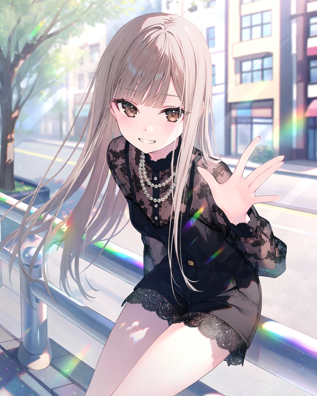 晴れたね