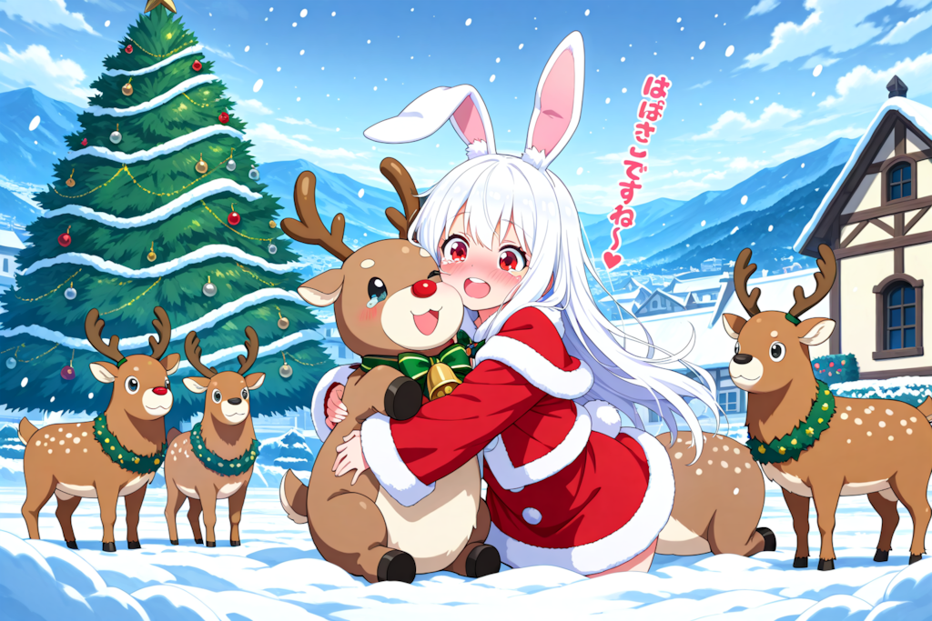 トナカイさぁ～ん！！久しぶりぃ～♡