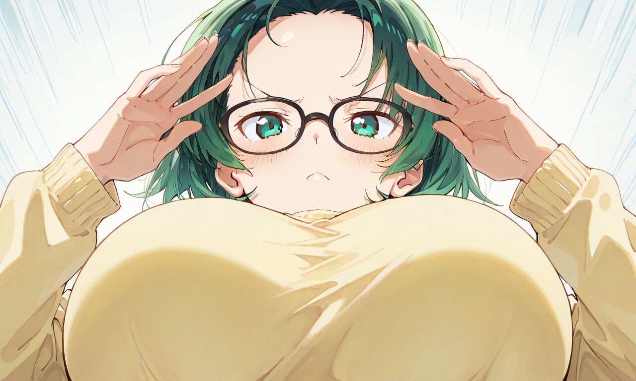 おでこ！
