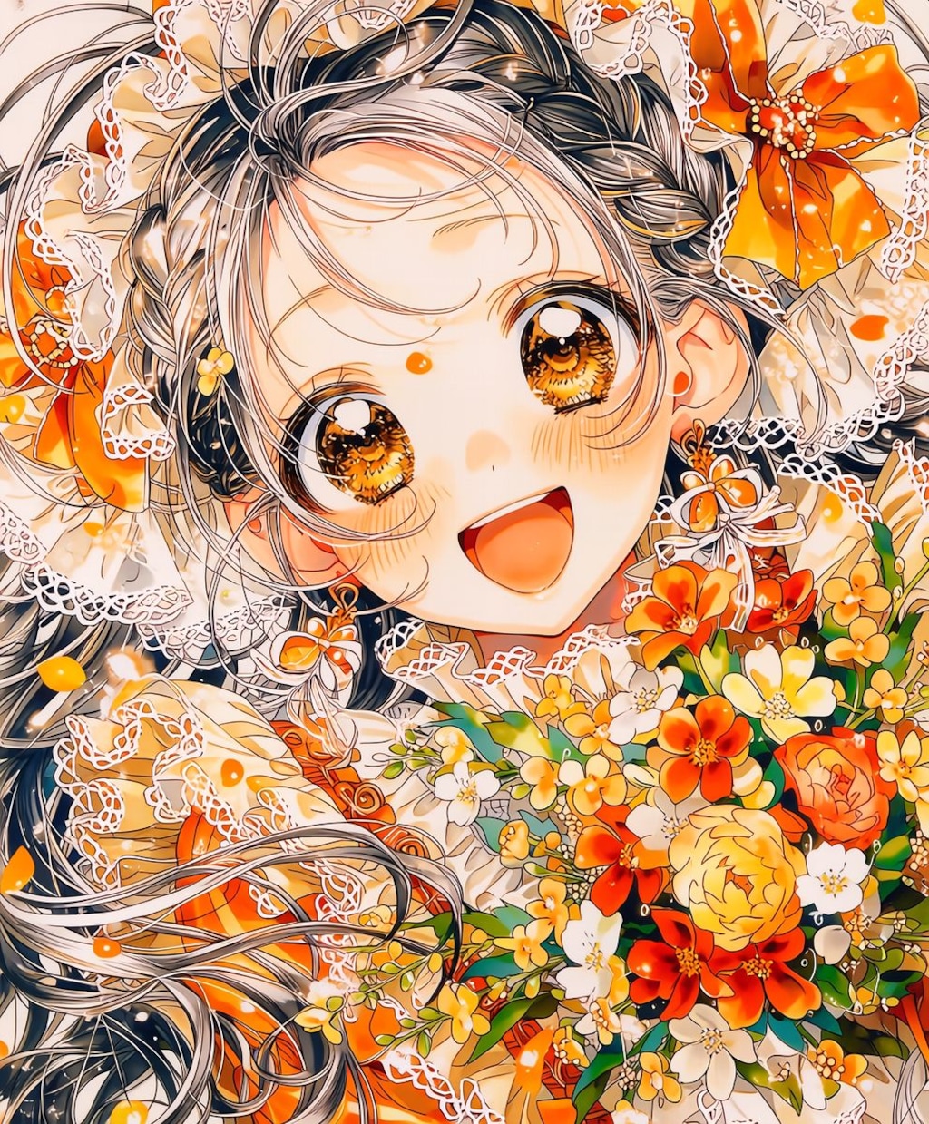 お花と笑顔を贈るね